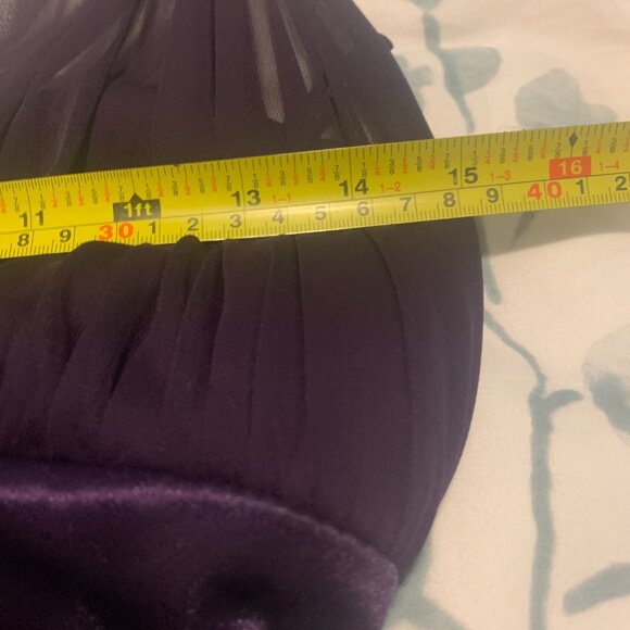 Davids Bridal Dress purple/eggplant size L - Picture 9 of 9